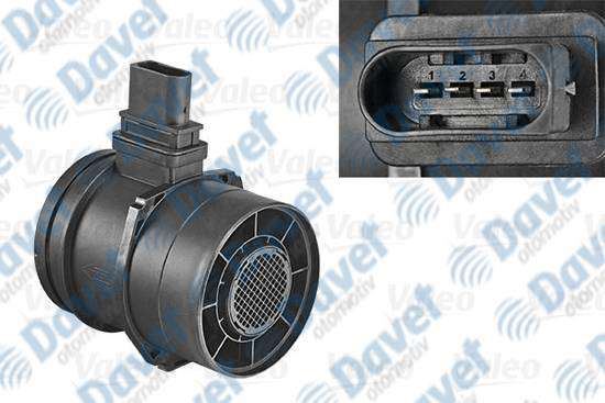 VALEO 253738 Hava Akis Metre Om646 Mercedes Viano W639 03 Vito W639 03  ####